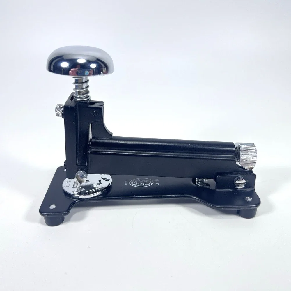 El Casco M-10CN Stapler Black & Chrome Luxury Desk Stapler Made in Spain